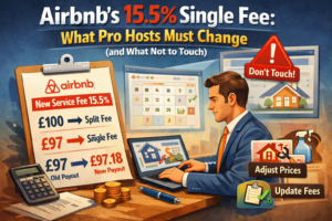Airbnb 15.5% Single Fee (Host-Only)